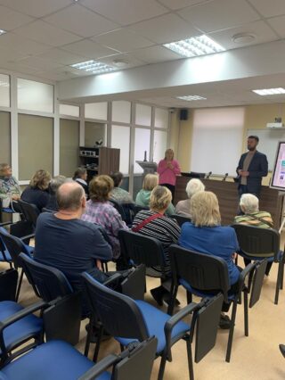 Экскурсия для ветеранов в Центре опережающей профессиональной подготовки
